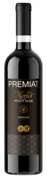 Vincon Premiat Merlot & Pinot Noir Vin Rosu Demidulce 12% Alcool 750ml