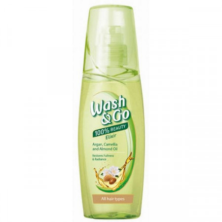 Wash&Go 100% Beauty Elixir Ulei cu Amestec pretios de Uleiuri de Argan Camelie si Migdale 100ml