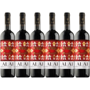 ALAI CABERNET SAUVIGNON demisec bax 0.75L x 6 sticle - Img 1
