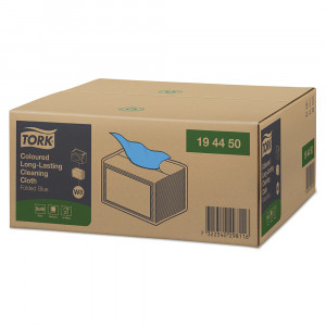 Lavete profesionale de curatare Tork Albastre Long-Lasting - Img 2