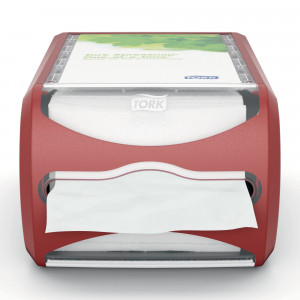 Dispenser de servetele de masa Tork Xpressnap® Countertop Rosu - Img 1