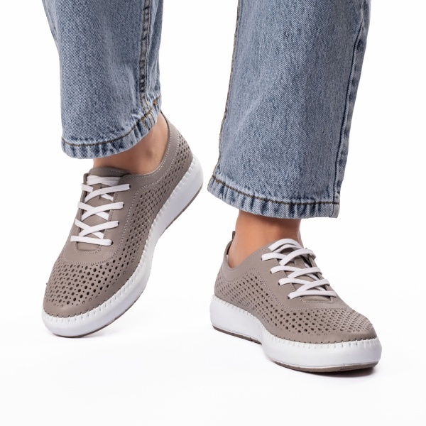 Pantofi dama casual 127 nude