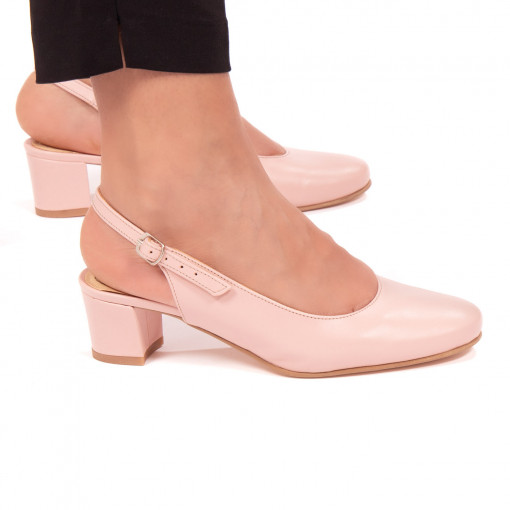 Pantofi eleganti dama roz Ana