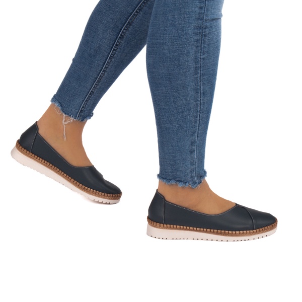 Pantofi dama casual 901 albastru