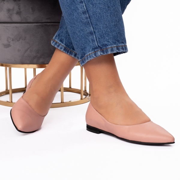 Pantofi dama casual 307-1 nude