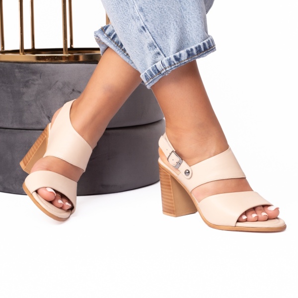 Sandale dama 182 bej