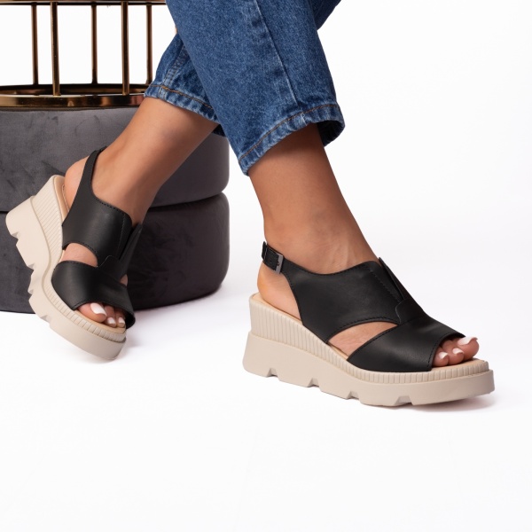 Sandale dama 975 negru