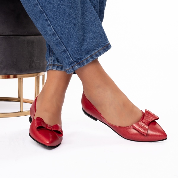 Pantofi dama casual 308 rosu