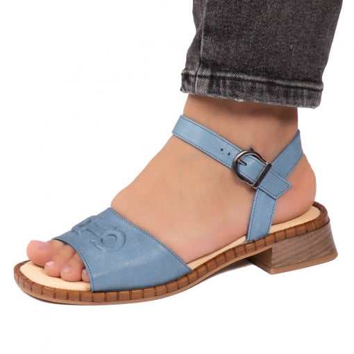 Sandale dama 938 albastru