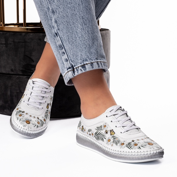 Pantofi dama 111 alb