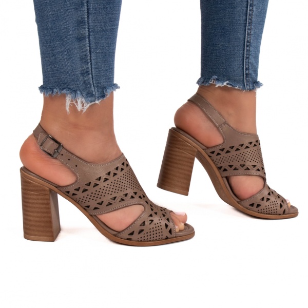Sandale dama 75 vizon