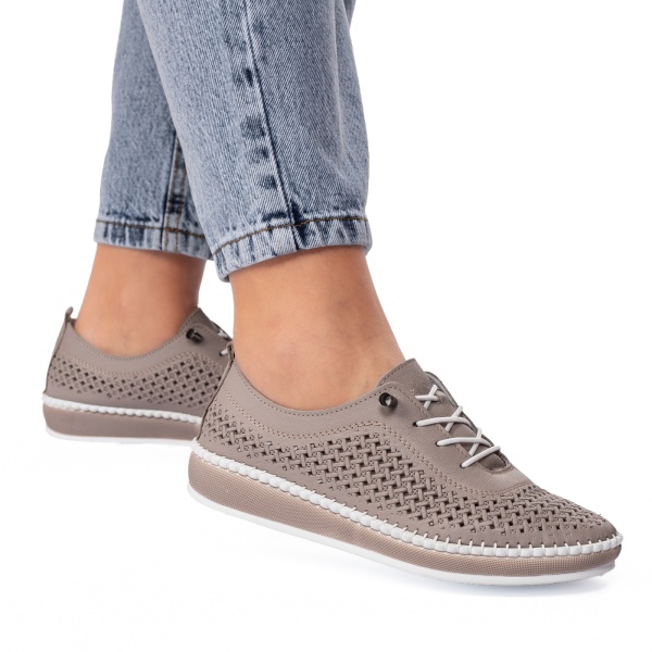 Pantofi dama casual 102 N nude