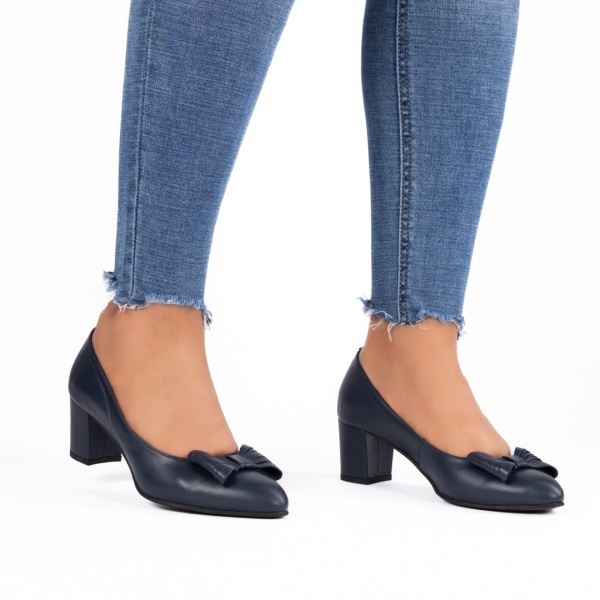 Pantofi dama eleganti 1511 albastru
