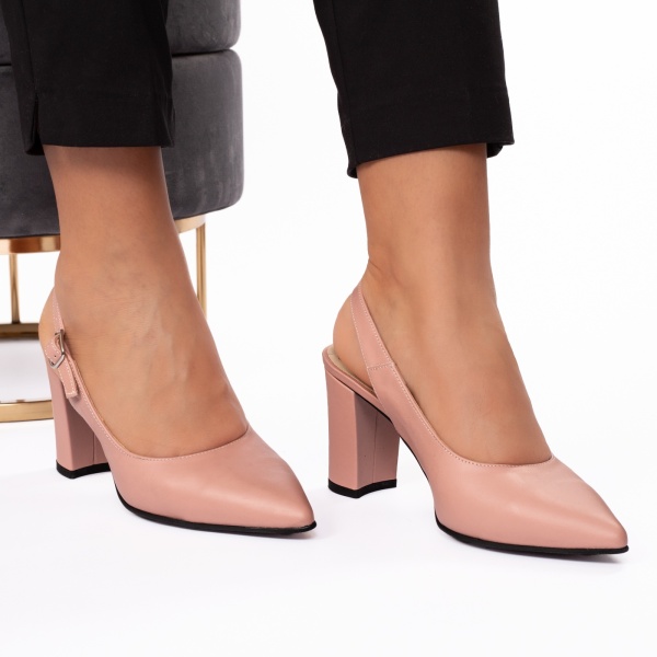 Pantofi dama eleganti 1750 nude