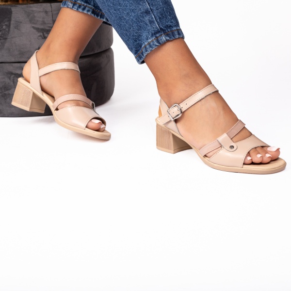 Sandale dama 600 bej
