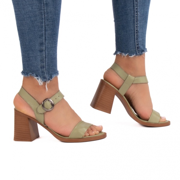 Sandale dama 654 verde
