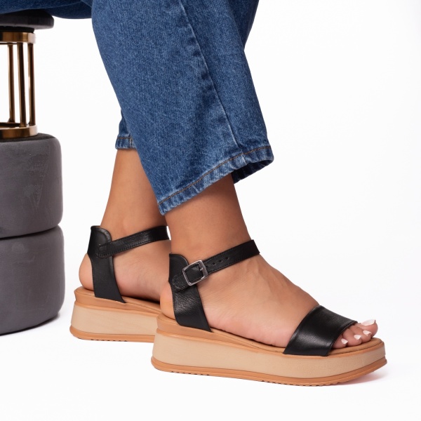 Sandale dama 723 negru