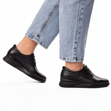 Pantofi dama casual 918 negru - Img 2