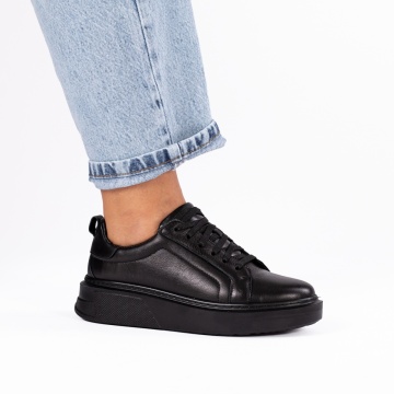 Pantofi dama casual 2320 negru - Img 2