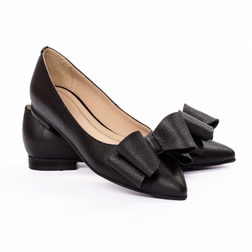 Pantofi dama casual 340 negru - Img 1