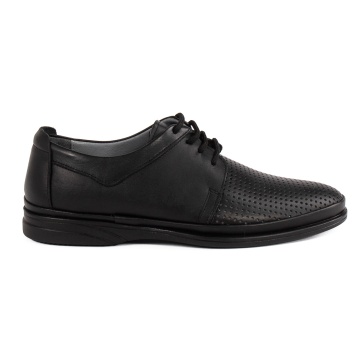 Pantofi barbati casual 1000 negru - Img 1