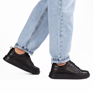 Pantofi dama casual 2320 negru - Img 3