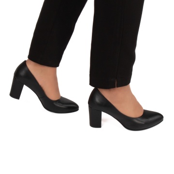 Pantofi eleganti dama 1607 negru - Img 3