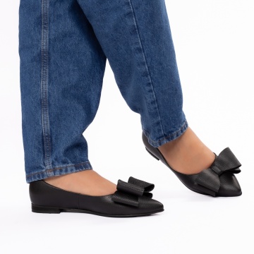 Pantofi dama casual 340 negru - Img 3