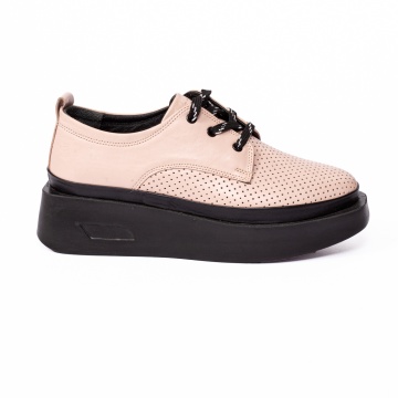Pantofi dama casual 2050 L pudra - Img 4