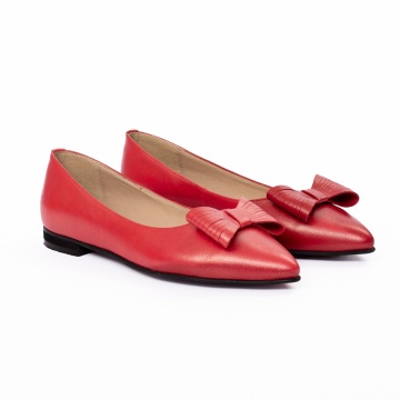 Pantofi dama casual 308 rosu - Img 3