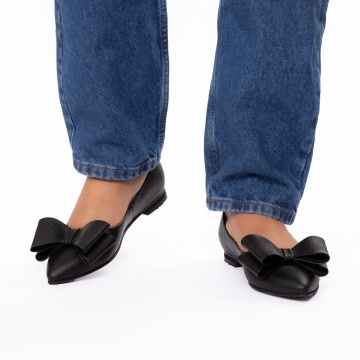 Pantofi dama casual 340 negru - Img 2