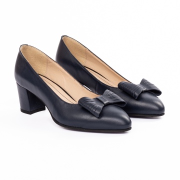 Pantofi dama eleganti 1506-R bleumarin - Img 2