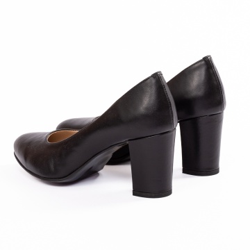 Pantofi dama eleganti 3015 negru - Img 4