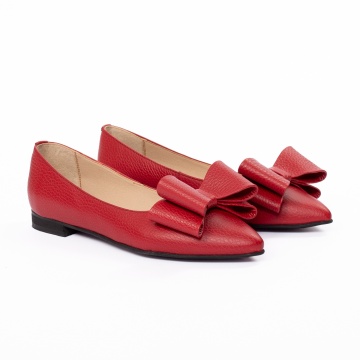 Pantofi dama casual 340 rosu - Img 3