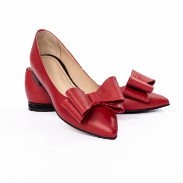 Pantofi dama casual 340 rosu - Img 2