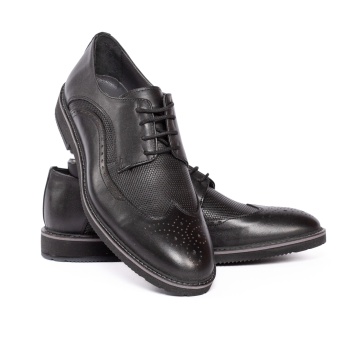 Pantofi barbati casual 214 negru - Img 1
