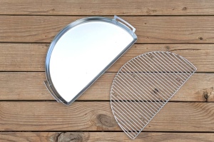 Tigaie pentru gratar Drip 'N Griddle Pan - Deluxe, SNS GRILLS - Img 3