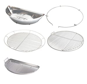 Kit Slow ‘N Sear® SNS Grills pentru gratarul cu carbuni kamado XL Big Green Egg - Img 1