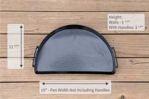 Tigaie pentru gratar Drip 'N Roast Pan-Porcelain, SNS GRILLS - Img 3