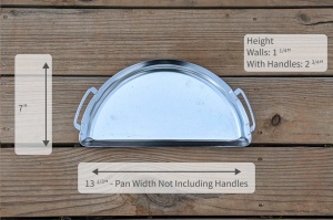 Tigaie Mini pentru gratar Drip Pan, SNS GRILLS - Img 4