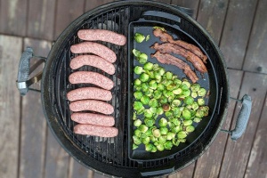 Tigaie pentru gratar din fonta Drip 'N Griddle Pan -Cast Iron 56 cm, SNS GRILLS - Img 3