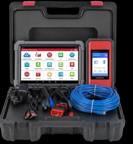 LAUNCH X431 PRO3 V+ Elite 2 Ani Update, 4/64GB, Tableta 10.1 Inch 6300Ah, CAN FD, Smartlink C J2534 Programator ECU