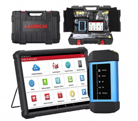 Tester Auto Original Camioane Launch X431 HDIII Tableta V+ PRO 24 volti model NOU, Multimarca Utilaje,