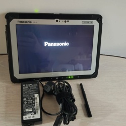 Tableta militara Panasonic Toughbook CF20 / CF-20, 10.1” Multi Touch, Slot internet 4G, CPU i5 Generatia 7, 8GB, 256GB SSD, Camera Dubla, Rezistenta la cazaturi, apa, praf (IP65), WiFi, BT, USB 3.0 Port, LAN port, HDMI, Dual-Boot: Windows/Android
