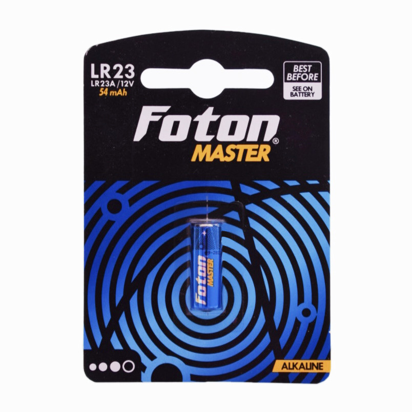 Alkaline Battery Foton Master LR23A 12V