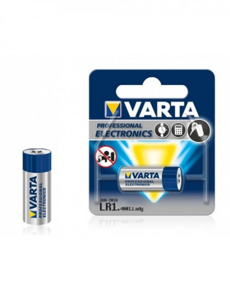 Varta LR1 (N), baterie alcalină de 1.55 V 800 mAh