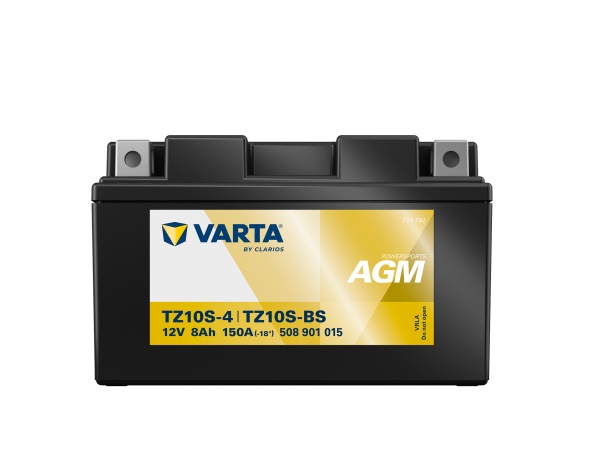 Мото Батерия AGM 12V 8Ah Varta Powersports TZ10S-4 / 508901015 - Img 3