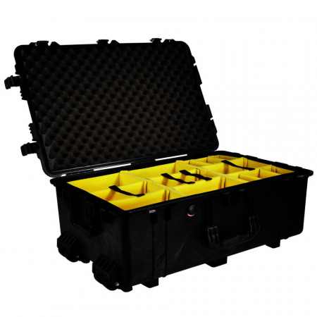 Geantă/Troler rigid de protecție Peli 1650EU cu divider