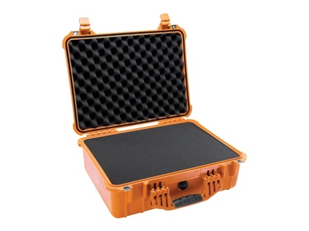 Geantă rigidă Peli 1520EU Protector Case Orange cu burete Pick N Pluck