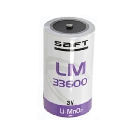 Lithium battery Saft LM33600 of 3V and 13400mAh